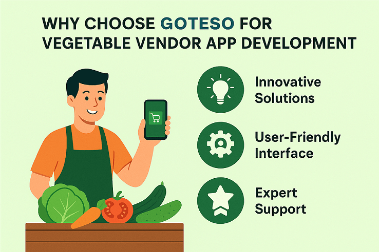 Why Choose us for Vegetable Vendor App Development