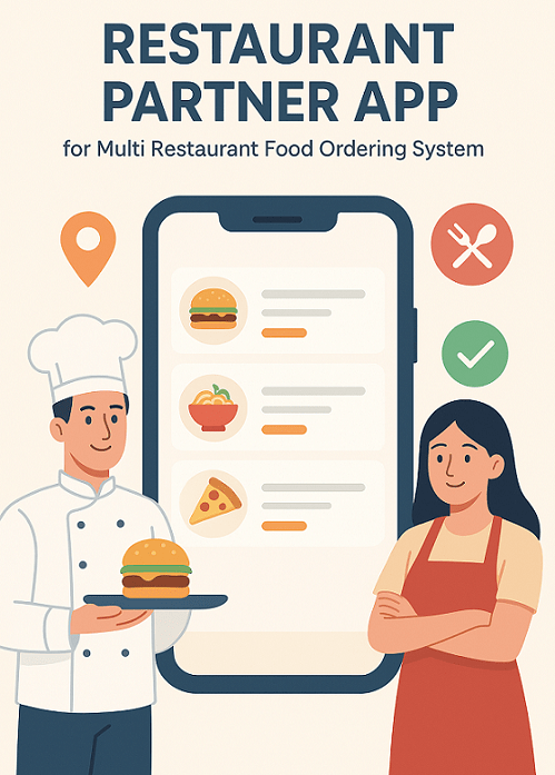 Multi Restaurant Online Food Ordering Restaurant Partner App