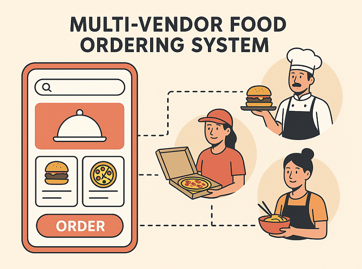 Multi Vendor Food Ordering System
