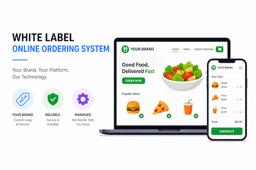 White Label Online Ordering System