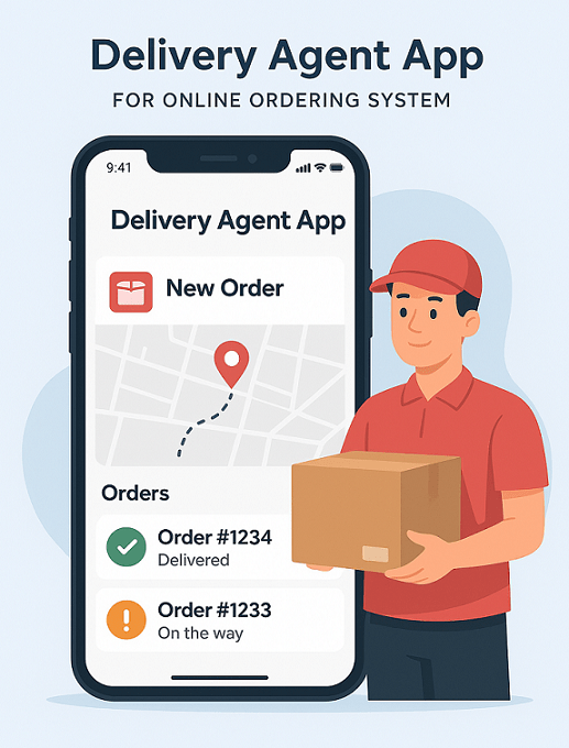Online Ordering agent app