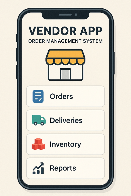Order Management System Vendor App