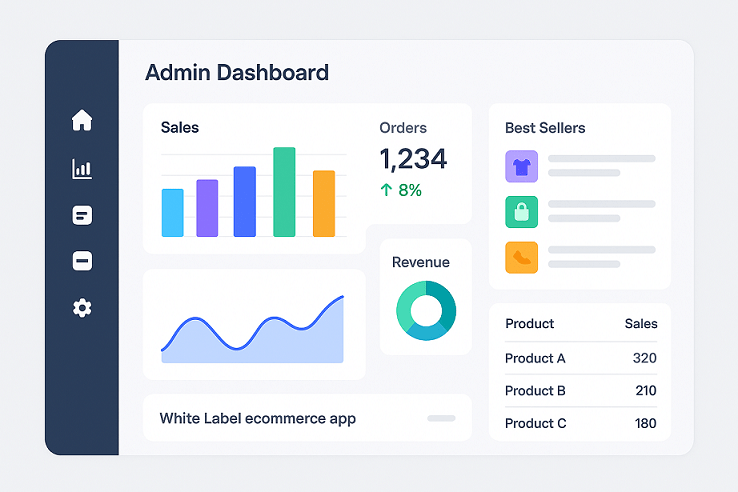 Ecommerce admin panel