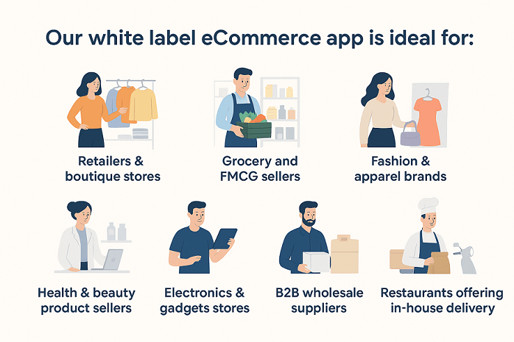 White Label Ecommerce App Ideal for