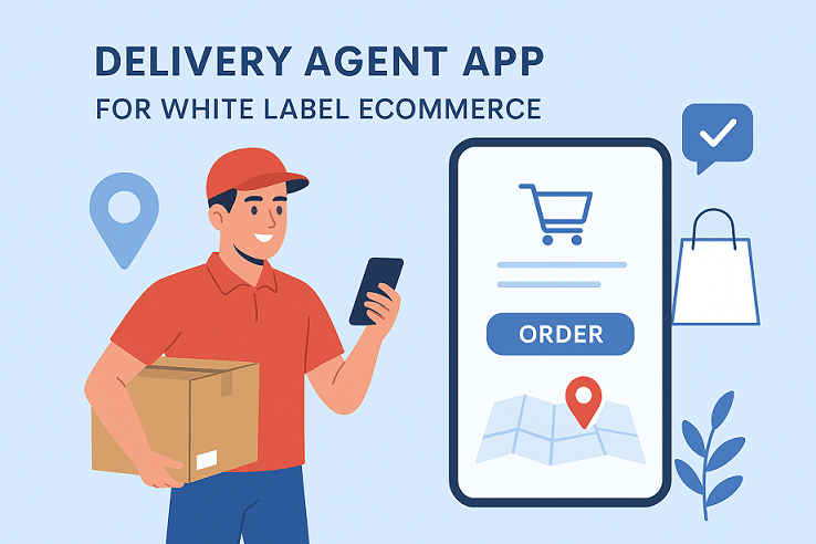 Ecommerce delivery agent app